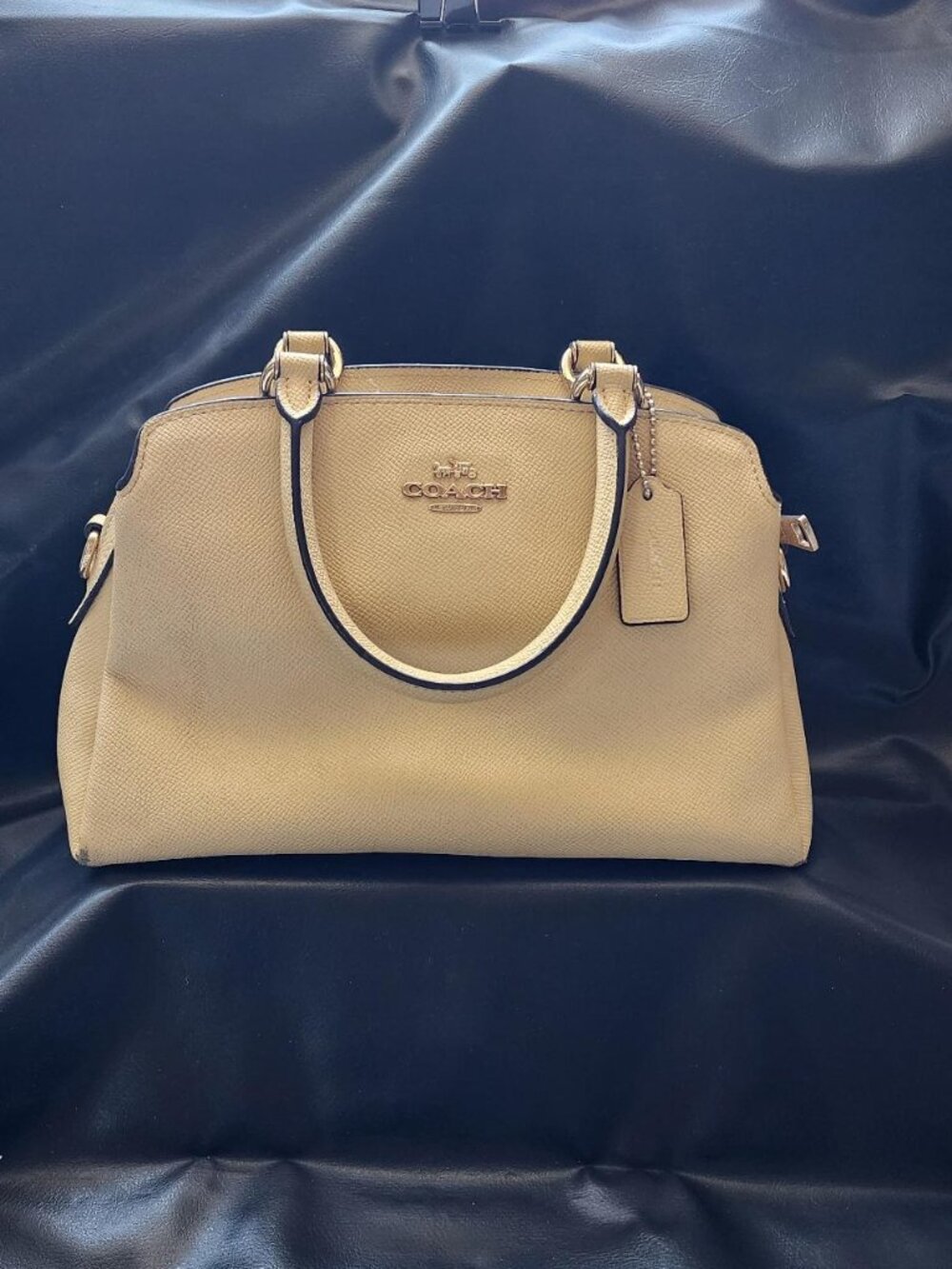 Coach Yellow Mini Lillie Carryall